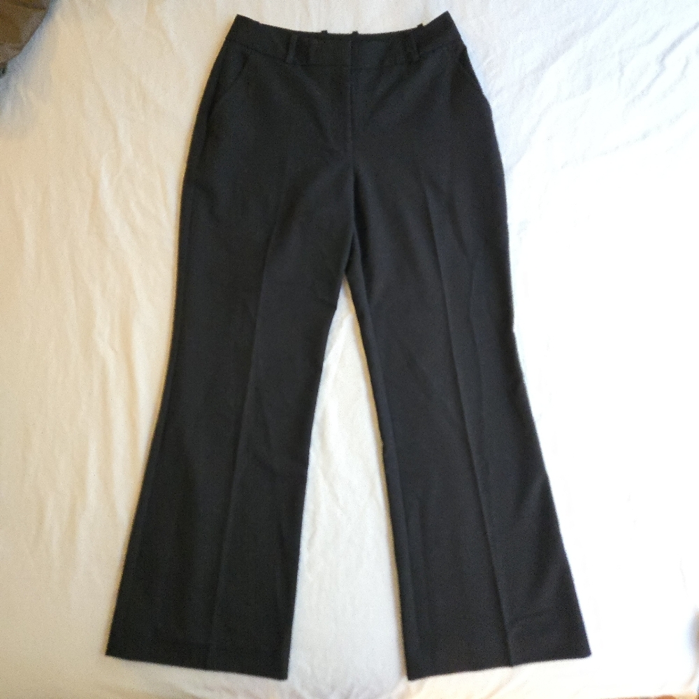 Worthington Curvy Trouser 2P Black High Rise